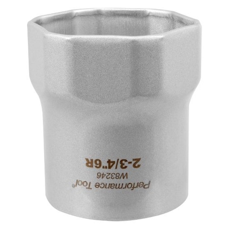 Performance Tool 1/2 Dr. Lock Nut Socket 2-3/4 In Lock Nut Skt 2-, W83246 W83246